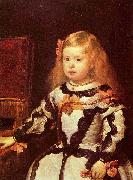 Diego Velazquez Portrat der Infantin Maria Margarita oil painting on canvas